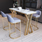 Traditional Luxury Bar Dining Table Rectangle Bar Table with Sled Base Clearhalo 'Bar Furniture' 'Bar Tables' 'bar_tables' 'furn' 'furn_bar_tables' 'Furniture' 'furniture_bar_tables' 'Kitchen & Dining Furniture' 1200x1200_b3ee71d1-bc3b-49cb-b081-cdd8563a97e9
