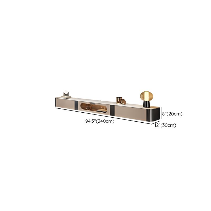 Modern TV Media Console Enclosed Storage TV Console with 2 Drawers Clearhalo 'furn' 'furn_tv_stands_entertainment_centers' 'Furniture' 'Living Room Furniture' 'TV Stands & Entertainment Centers' 'TV Stands & Media Storage Furniture' 'tv_stands_entertainment_centers' 1200x1200_b3eec1d7-e871-4cfe-8428-36d387a7a92f