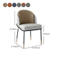 Fabric Dining Side Chair Glam Style Dining Chair for Dining Room Clearhalo 'Dining Chairs' 'Dining Tables & Seating' 'dining_chair' 'furn' 'furn_dining_chair' 'Furniture' 'furniture_dining_chair' 'Kitchen & Dining Furniture' 1200x1200_b3f4dcdf-5ff5-4e34-ac91-421e55a0dc46