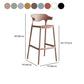 Modern Style Stackable Bar-stool Plastic Counter Bar Stool for Home Clearhalo 'Bar Furniture' 'Bar Stools' 'bar_stools' 'furn' 'furn_bar_stools' 'Furniture' 'furniture_bar_stools' 'Kitchen & Dining Furniture' 1200x1200_b3f50fd5-8602-4784-8d57-4bd3da9b8adb