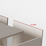 Contemporary Style Wardrobe Wooden Bedroom Wardrobe Closet with Shelves