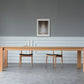 Rectangle Retro Modern Dining Table Fixed Table with Ashwood Solid Wood Clearhalo 'Dining Tables & Seating' 'Dining Tables' 'dining_table' 'furn' 'furn_dining_table' 'Furniture' 'furniture_dining_table' 'Kitchen & Dining Furniture' 'kitchen' 'kitchen_dining_table' 1200x1200_b3f9c0e3-ac5d-44b9-b4c2-068fa362b26d