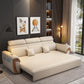 White Futon Sleeper Sofa Bed Pillow Included Convertible Sofas