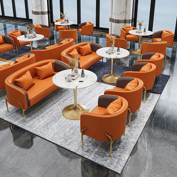 Round Sintered Stone White Dining Table Luxury Tulip Base Table for Dining Room Clearhalo ' dining_table' 'Dining Tables & Seating' 'Dining Tables' 'furn' 'furn_dining_table' 'Furniture' 'furniture_dining_table' 'Kitchen & Dining Furniture' 'kitchen&dining_furn' 'kitchen' 'kitchen_dining_table' 1200x1200_b403366e-5617-4c69-b411-99d06ae7c632