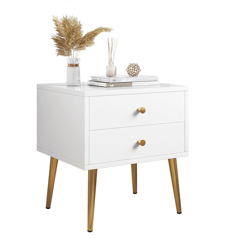 Pierras de gabinete de cabecera de madera de 20 "de altura incluida mesa de noche con cajón