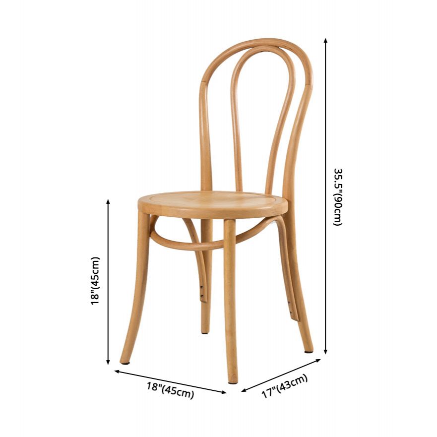 French Modern Style Solid Wood Dining Chairs Set Windsor Back Side Chair Clearhalo ' kitchen&dining_furn' 'Dining Chairs' 'Dining Tables & Seating' 'dining_chair' 'Furniture' 'furniture_dining_chair' 'Kitchen & Dining Furniture' 'kitchen' 1200x1200_b4055647-35d3-4a24-bab5-3e15add2de11
