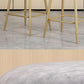Glam Velvet Low Back Bar Stool Matte Finish Footrest Home Stool Clearhalo 'Bar Furniture' 'Bar Stools' 'bar_stools' 'furn' 'furn_bar_stools' 'Furniture' 'furniture_bar_stools' 'Kitchen & Dining Furniture' 1200x1200_b4069faa-f586-4f34-9b35-43395462d334