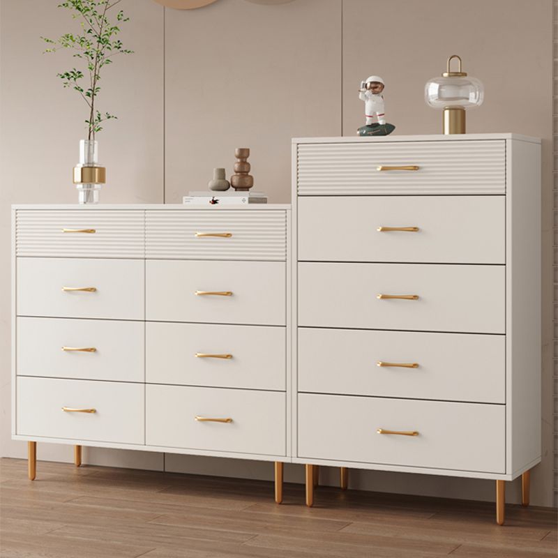 Contemporary Bar Pulls Accent Chest Straight Legs White Accent Chest with Drawer Clearhalo 'Cabinets & Chests' 'cabinets_chests' 'furn' 'furn_cabinets_chests' 'Furniture' 'Living Room Furniture' 1200x1200_b4098ba0-9dfa-4e73-936f-246854ece869