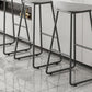 Contemporary Bucket Counter Bar Stool Armless Plastic Bar Stool with Footrest, Iron Base Clearhalo 'Bar Furniture' 'Bar Stools' 'bar_stools' 'furn' 'furn_bar_stools' 'furniture_bar_stools' 'Kitchen & Dining Furniture' 'kitchen&dining_furn' 'kitchen' 'kitchen_furn' Furniture' 1200x1200_b40bee72-d2e3-4cca-a221-e13dc806cc4e