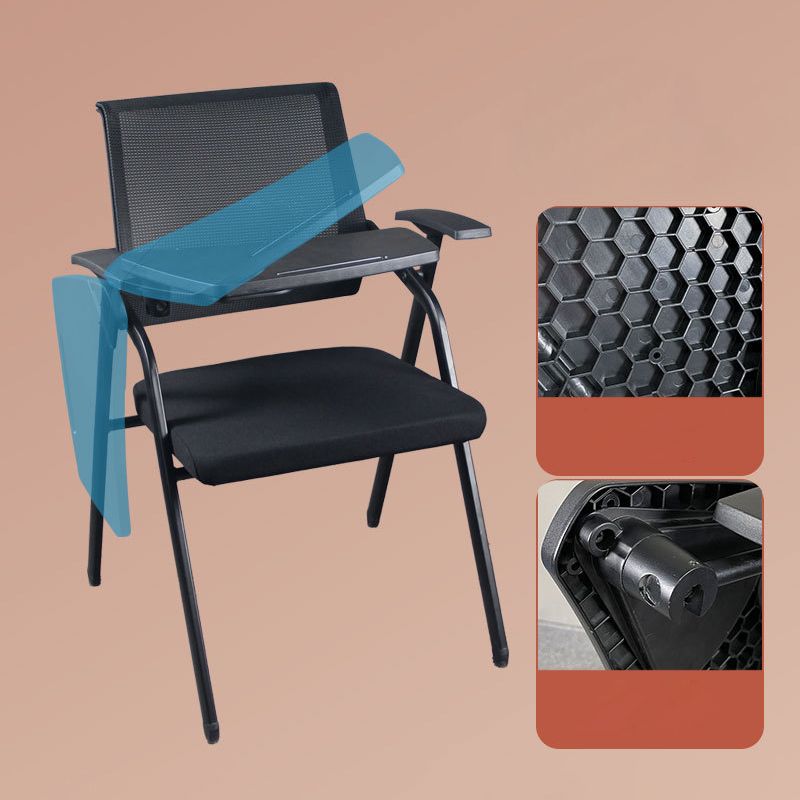 Black metal frame moderne conferentie stoel midachter computer bureaustoel met armen