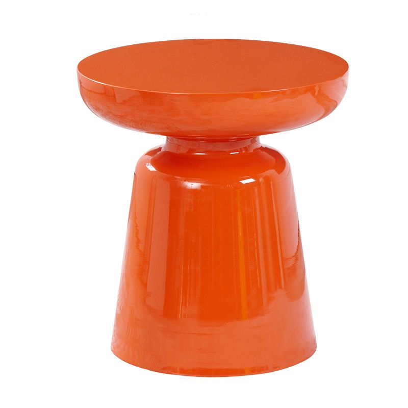 Modern Metal Round Side Table 43/60' Tall Pedestal End Table Clearhalo 'Coffee & Accent Tables' 'End & Side Tables' 'end_side_tables' 'furn' 'furn_end_side_tables' 'Furniture' 'Living Room Furniture' 1200x1200_b410225c-6c26-495a-9b68-5ce06cfa55d6