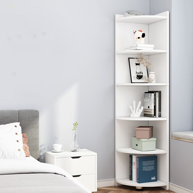 Moderno shelf -shelf -shelf -shelfcase libreria in legno ingegnerizzato con armadi