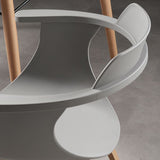 Modern Chair Open Back Dining Arm Chairs with Metal Legs for Kitchen Clearhalo ' kitchen&dining_furn' 'Dining Chairs' 'Dining Tables & Seating' 'dining_chair' 'furn' 'furn_dining_chair' 'Furniture' 'furniture_dining_chair' 'Kitchen & Dining Furniture' 'kitchen' 1200x1200_b41b07d0-28bc-411a-99ae-4d22e9b97948