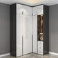 Modern Manufactured Wood Storage Cabinet High Gloss White Cabinet Clearhalo 'Armoires & Wardrobes' 'armoires_wardrobes' 'Bedroom Furniture' 'furn' 'furn_armoires_wardrobes' 'Furniture' 1200x1200_b41f413b-5ee4-417f-8382-6a39e4b8d6c1