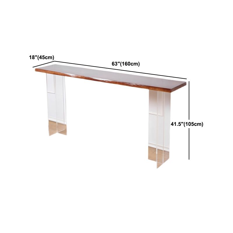 Modern Solid Wood Bar Table Set 1/4/7/9 Pieces Counter Table with Backless Stools Clearhalo 'Bar Furniture' 'furn' 'furn_home_bar_bar_sets' 'Furniture' 'Home Bars & Bar Sets' 'home_bar_bar_sets' 'Kitchen & Dining Furniture' 1200x1200_b4212be8-95c7-4269-a386-0abff59354ee