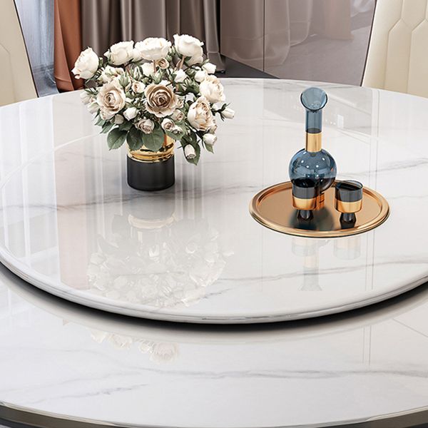 Simplicity Dining Table Ash Wood Single Pedestal Base Round Table for Home Clearhalo ' dining_table' 'Dining Tables & Seating' 'Dining Tables' 'furn' 'furn_dining_table' 'Furniture' 'furniture_dining_table' 'Kitchen & Dining Furniture' 'kitchen&dining_furn' 'kitchen' 'kitchen_dining_table' 1200x1200_b4238bbe-fa94-45e1-852a-710d7fcd9003