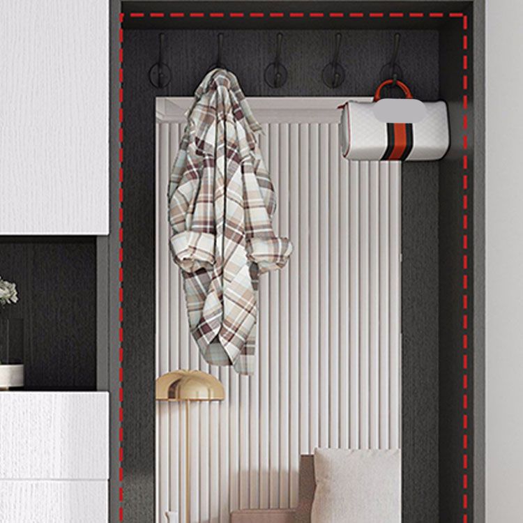 2- Drawer Wooden Contemporary Accent Cabinet with Doors and Shelves