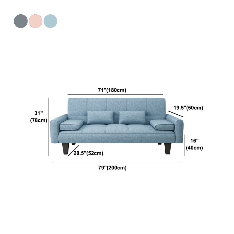 Contemporary Adjustable Sofa Convertible Sofa for Living Room, Apartment