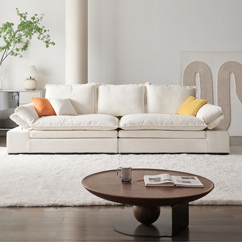 Loveseat Velvet Setteeをリクライニングする現代の枕のトップアーム