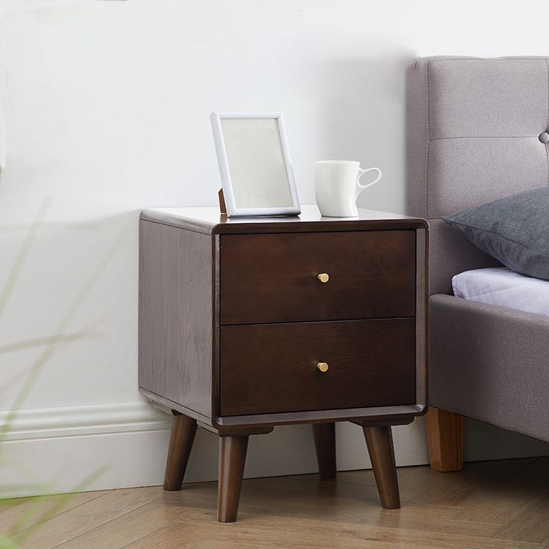 16 "l x 20" w tavolo da notte in legno massiccio tradizionale per soggiorno