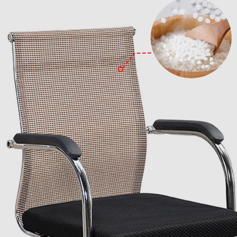 Modern Arms Included Chair with Wheels Mid-Back Mesh Desk Chair Clearhalo 'furn' 'furn_office_chair' 'Furniture' 'Office Chairs' 'Office Furniture' 'office_chair' 1200x1200_b42902a0-a751-4583-bc28-409dea86007d