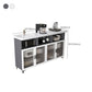 Modern Rectangle Bar Table Faux Marble Storable Table for Living Room Clearhalo 'Bar Furniture' 'Bar Tables' 'bar_tables' 'furn' 'furn_bar_tables' 'Furniture' 'Kitchen & Dining Furniture' 1200x1200_b42b1f89-4067-4726-a75d-ab845a3d6c70