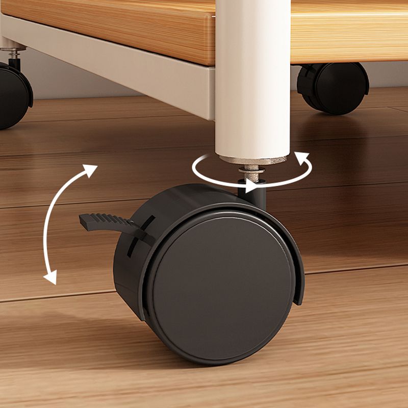 Wood Coffee Table Modern 1 Cocktail Table with Storage Shelf Clearhalo 'Coffee & Accent Tables' 'Coffee Tables' 'coffee_tables' 'furn' 'furn_coffee_tables' 'Furniture' 'Living Room Furniture' 1200x1200_b42e24d0-f299-432c-90b1-f9e7c01d4b28