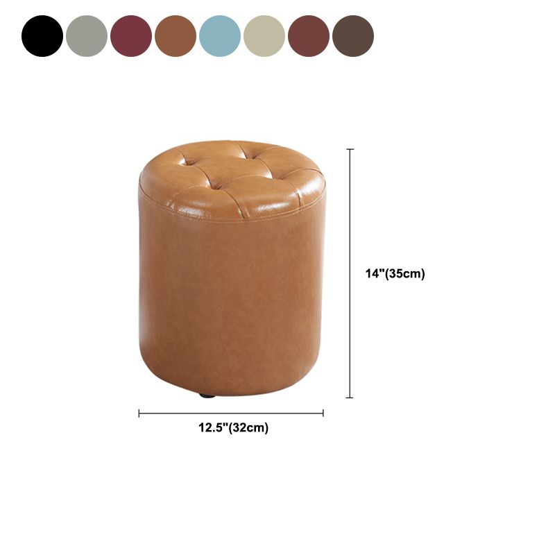 Faux rond Ottoman ottoman glamour intérieur