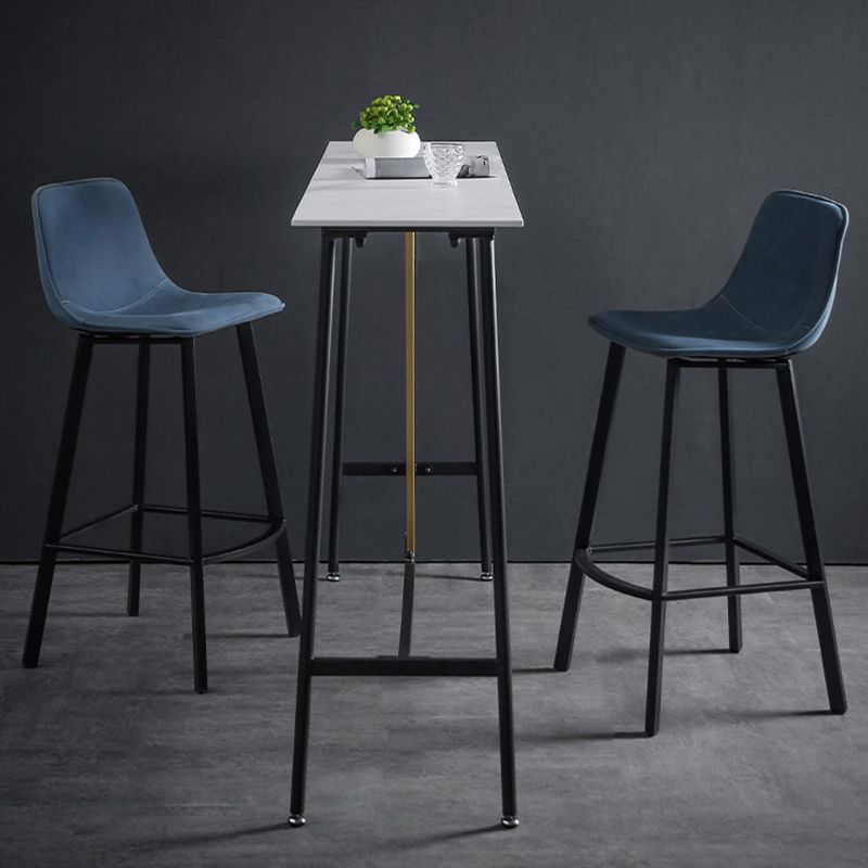 Industrial Style Bar-stool Iron Legs Counter Stool for Restaurant Bar Clearhalo 'Bar Furniture' 'Bar Stools' 'bar_stools' 'furn' 'furn_bar_stools' 'furniture_bar_stools' 'Kitchen & Dining Furniture' 'kitchen&dining_furn' 'kitchen' 'kitchen_furn' Furniture' 1200x1200_b4350e9c-4871-458d-bd19-18dd5b5d6136