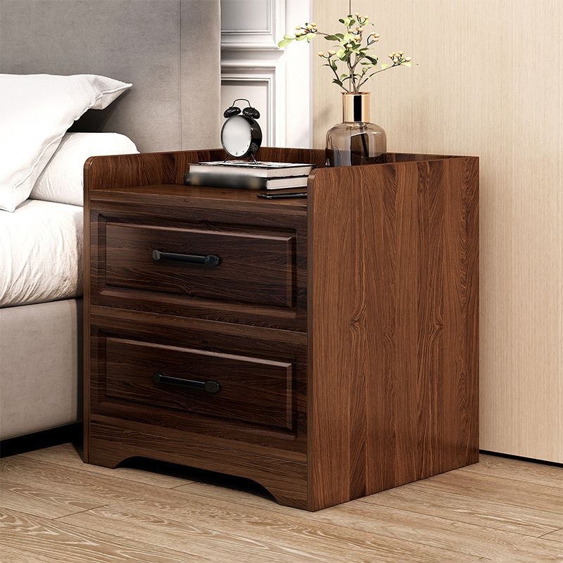 Modern Imitation Wood Nightstand Drawer Storage Accent Table Nightstand Clearhalo 'Bedroom Furniture' 'furn' 'furn_night_stand' 'Furniture' 'night_stand' 'Nightstands' 1200x1200_b4359d3d-183f-43d4-a5ff-a207adb183eb