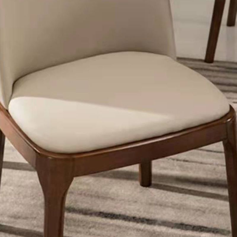 Contemporary Dining Chairs Dining Armless Side Chairs with Wooden Legs Clearhalo ' kitchen&dining_furn' 'Dining Chairs' 'Dining Tables & Seating' 'dining_chair' 'furn' 'furn_dining_chair' 'Furniture' 'furniture_dining_chair' 'Kitchen & Dining Furniture' 'kitchen' 1200x1200_b4361942-4473-4ee8-ac97-f6dd27ad19d3