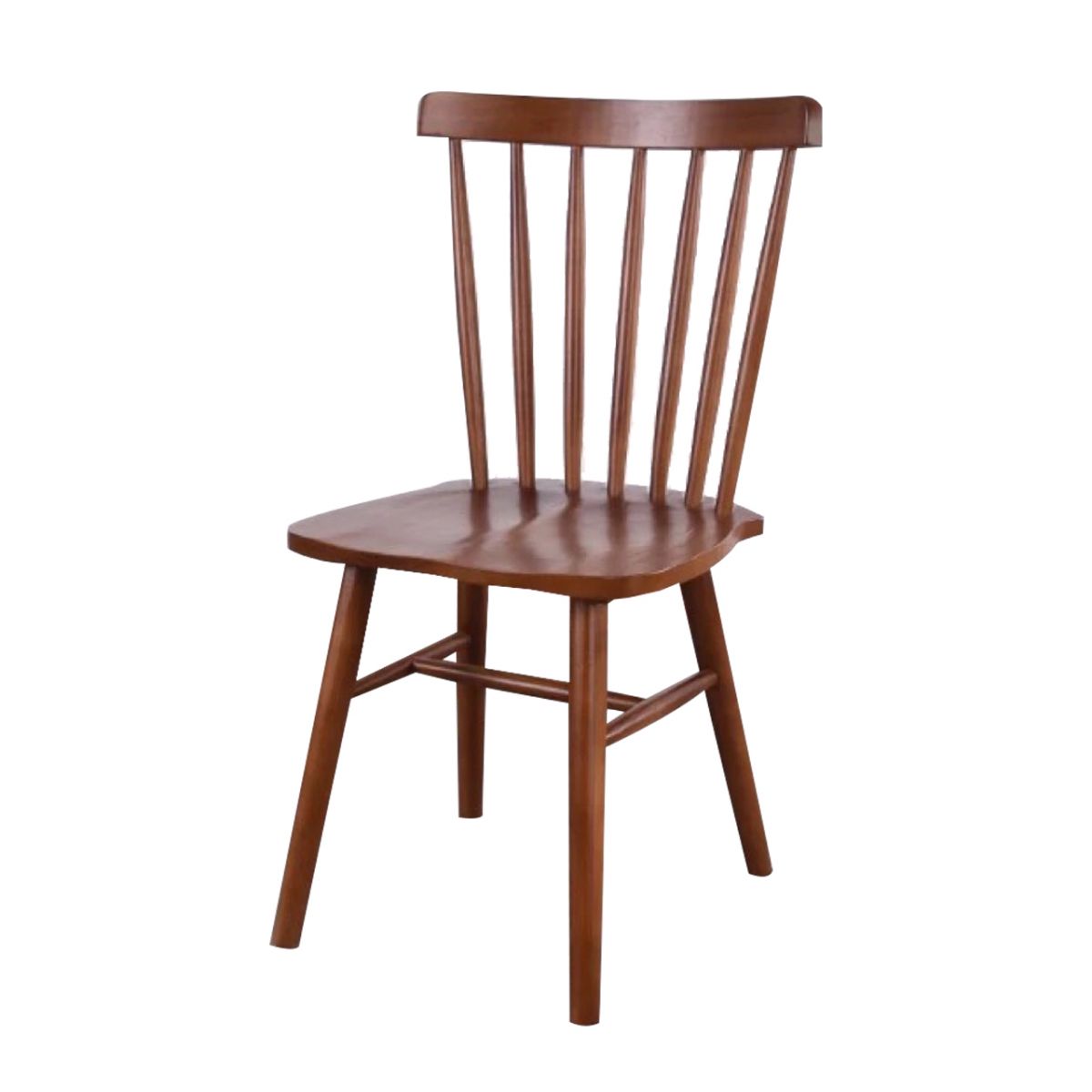 Scandinavian Wood Armless Kitchen Dining Chairs Windsor Back Chair Clearhalo 'Dining Chairs' 'Dining Tables & Seating' 'dining_chair' 'furn' 'furn_dining_chair' 'Furniture' 'furniture_dining_chair' 'Kitchen & Dining Furniture' 1200x1200_b4380db1-5824-4018-8640-65095d6c6fdc