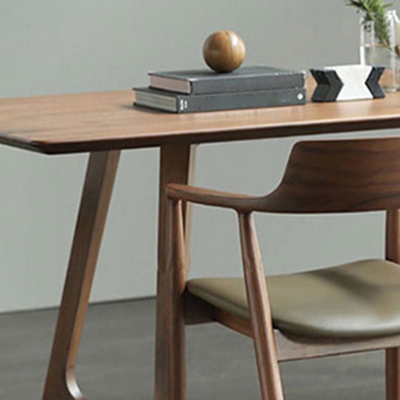 Modern Wood Dining Table Set 1/4/5 Pieces Dining Set for Kitchen Clearhalo 'Dining Room Sets' 'Dining Tables & Seating' 'dining_room_set' 'furn' 'furn_dining_room_set' 'Furniture' 'Kitchen & Dining Furniture' 1200x1200_b438307e-edf4-4db3-b437-a0203881a305