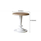Set tavolino da caffè in legno invecchiato country francese per soggiorno