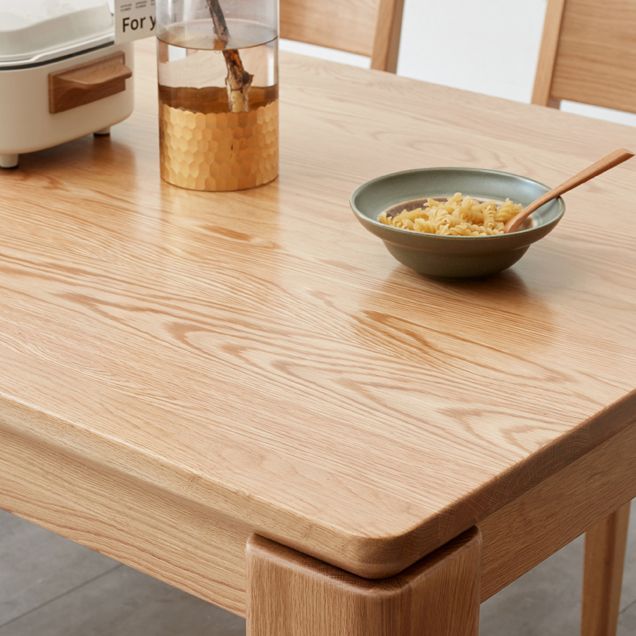 1/4/5 pezzi moderni moderni set di mobili da pranzo in legno solido in legno solido