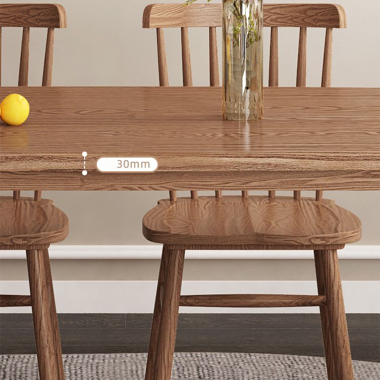 Modern Wood Dining Table Set 1/2/5/7 Pieces Dining Set for Home Use Clearhalo 'Dining Room Sets' 'Dining Tables & Seating' 'dining_room_set' 'furn' 'furn_dining_room_set' 'Furniture' 'furniture_dining_room_set' 'Kitchen & Dining Furniture' 1200x1200_b43a807a-126e-4d11-8b4c-f968fb8c7469