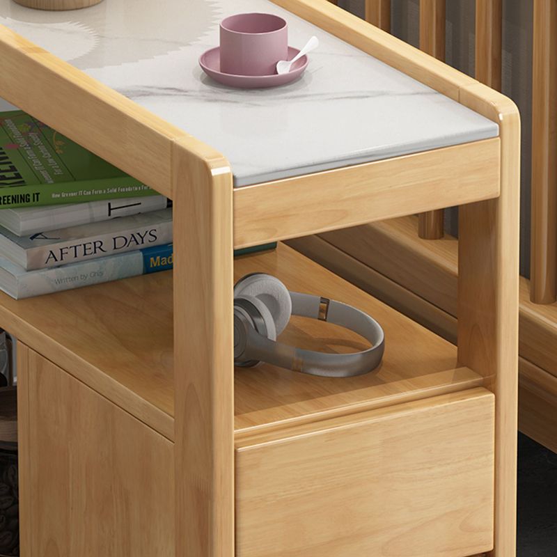 27,6 "W x 11,8" d x 24,4 "tabella di diapositiva H -finangolare tabella rettangolare tavolo angolare