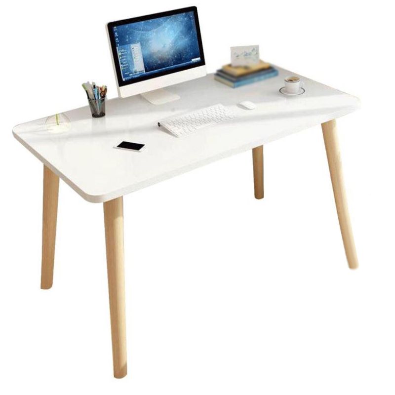 Wooden Home Writing Desk Modern Style Parsons Base Office Desk Clearhalo 'furn' 'furn_office_desk' 'Furniture' 'furniture_office_desk' 'Office Desks' 'Office Furniture' 'office_desk' 1200x1200_b43c0ba0-65cd-403e-8791-77fae5da3d45