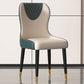 Modern Style Leather Chair Armless Parsons Chair with Wooden Legs for Kitchen Clearhalo ' kitchen&dining_furn' 'Dining Chairs' 'Dining Tables & Seating' 'dining_chair' 'furn' 'furn_dining_chair' 'Furniture' 'furniture_dining_chair' 'Kitchen & Dining Furniture' 'kitchen' 1200x1200_b442dd1c-edca-4f6a-a463-9f04fe806e01