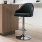 Modern Home Leather Barstool Swivel Adjustable Height Stools