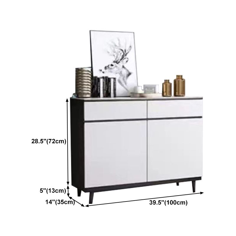 Contemporary Engineered Wood Sideboard Storage Sideboard for Dining Room Clearhalo 'buffet_sideboard' 'Buffets & Sideboards' 'furn' 'furn_buffet_sideboard' 'Furniture' 'furniture_buffet_sideboard' 'Kitchen & Dining Furniture' 1200x1200_b44abd4e-a170-491c-ab18-6602b24c0959