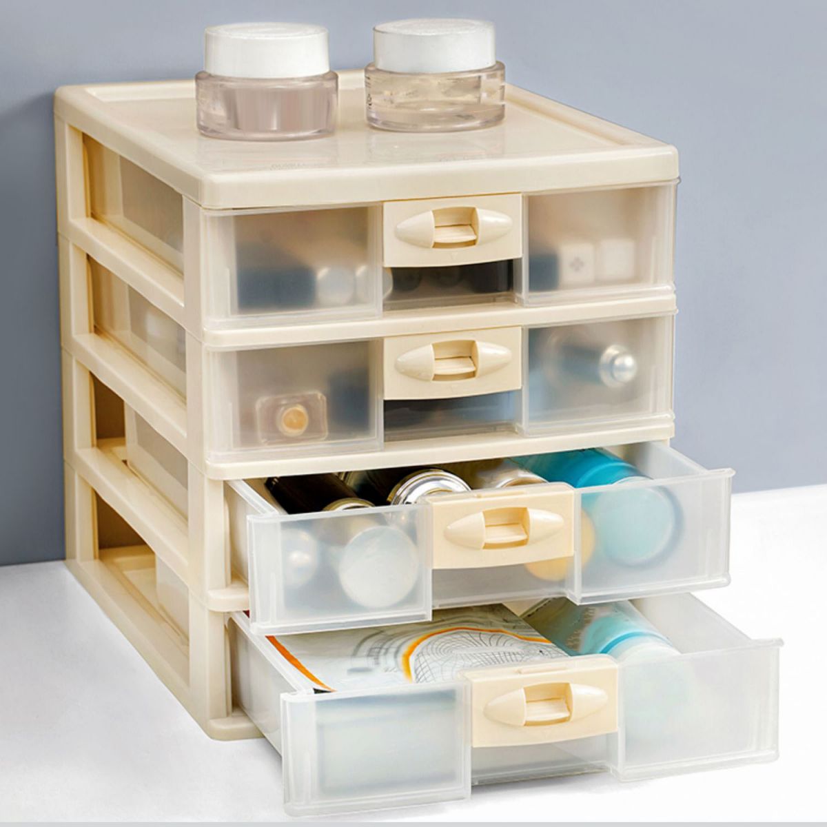 Mobile moderno mobile in plastica mobile a colori solidi per home office