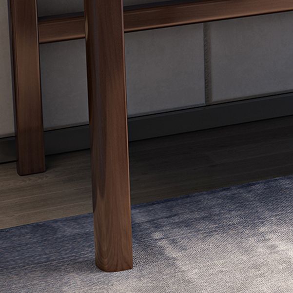 Modern Solid Wood Office Desk 29.53 "Descripción de escritura de alto para el hogar