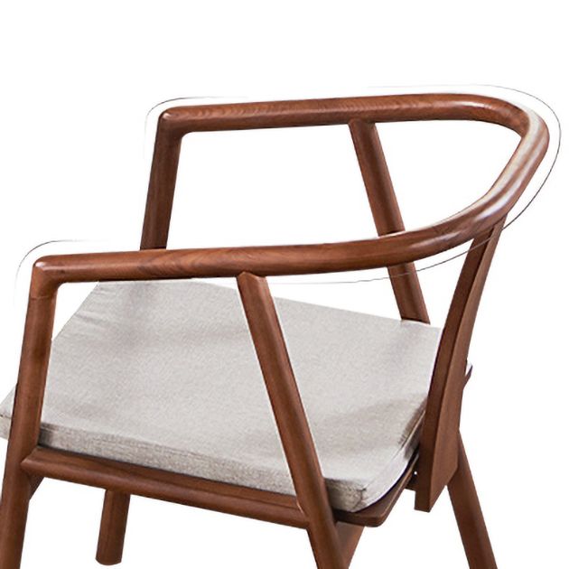 Traditional Style Ash Wood Chairs Kitchen Slat Back Arm Single Chair Clearhalo ' kitchen&dining_furn' 'Dining Chairs' 'Dining Tables & Seating' 'dining_chair' 'furn' 'furn_dining_chair' 'Furniture' 'furniture_dining_chair' 'Kitchen & Dining Furniture' 'kitchen' 1200x1200_b45058b4-0556-48bb-b18d-7c68c7075506