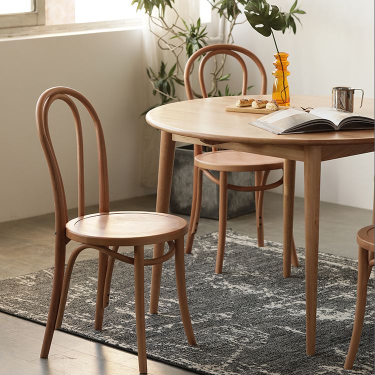 Country Style Wood Dining Chair Open Back Dining Side Chair for Home Use Clearhalo ' kitchen&dining_furn' 'Dining Chairs' 'Dining Tables & Seating' 'dining_chair' 'furn' 'furn_dining_chair' 'Furniture' 'furniture_dining_chair' 'Kitchen & Dining Furniture' 'kitchen' 1200x1200_b450a89b-f026-484d-b951-7dd6702c9ee2