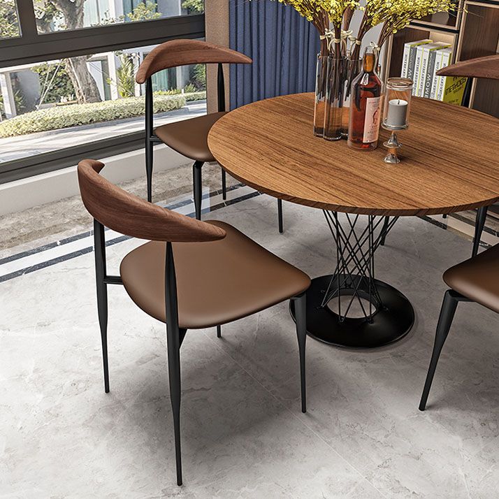 Chaises de salle à manger en métal