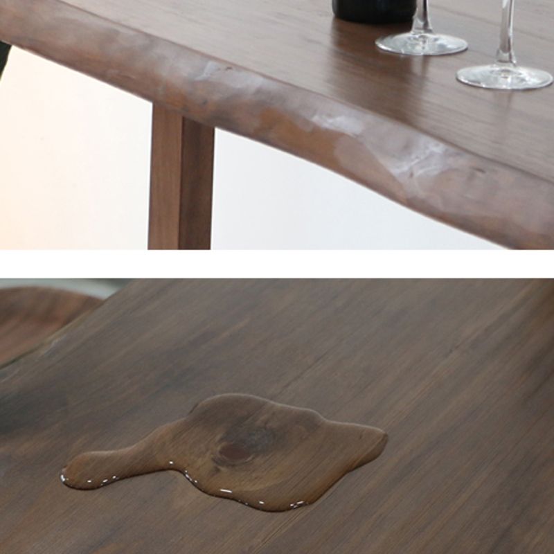 Industrial 1/2/4/5 Pieces Bar Table Set Rectangle Bar Table with Wooden High Stools Clearhalo 'Bar Furniture' 'furn' 'furn_home_bar_bar_sets' 'Furniture' 'Home Bars & Bar Sets' 'home_bar_bar_sets' 'Kitchen & Dining Furniture' 1200x1200_b4554b75-751e-46ae-8074-82b53515b921