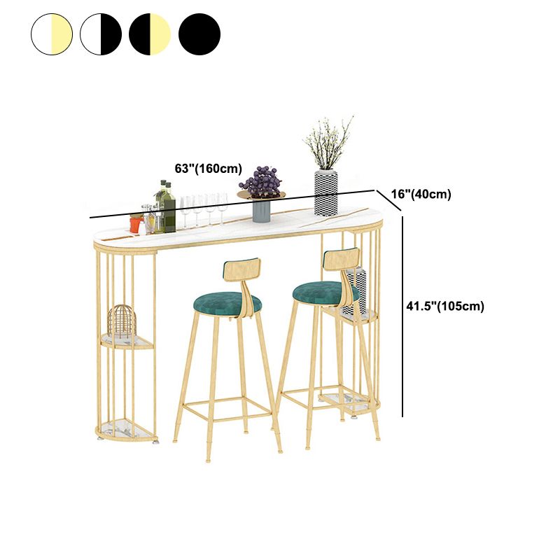 屋内と屋外用の楕円形のパブテーブルバーの高さグラムバーテーブル