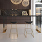 Solid Wood Bar Counter Traditional Luxury Rectangle Bar Counter with Sled Base Clearhalo 'Bar Furniture' 'Bar Tables' 'bar_tables' 'furn' 'furn_bar_tables' 'Furniture' 'furniture_bar_tables' 'Kitchen & Dining Furniture' 1200x1200_b457c589-d898-4793-9416-ba2912732232