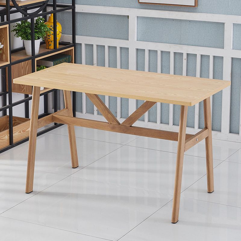 5 Pcs MDF Modern Dining Room Set with Rectangle Table and Pedestal Base Dining Set Clearhalo 'Dining Room Sets' 'Dining Tables & Seating' 'dining_room_set' 'furn' 'furn_dining_room_set' 'Furniture' 'furniture_dining_room_set' 'Kitchen & Dining Furniture' 'kitchen&dining_furn' 'kitchen' 1200x1200_b4593724-e653-419a-b768-79bc814ffa5d